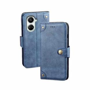 For Huawei nova 10 SE idewei Retro Texture Leather Phone Case(Blue)