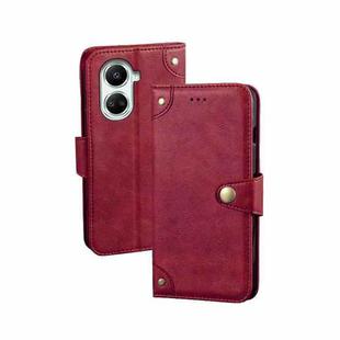 For Huawei nova 10 SE idewei Retro Texture Leather Phone Case(Red)