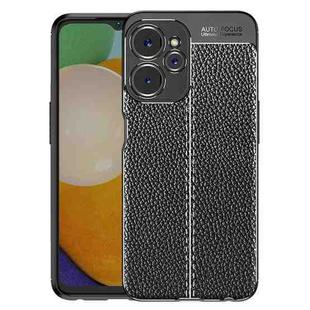 For Realme 10 5G / 9i 5G Litchi Texture Shockproof TPU Phone Case(Black)