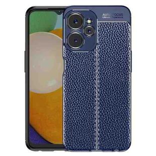 For Realme 10 5G / 9i 5G Litchi Texture Shockproof TPU Phone Case(Blue)