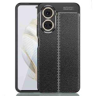 For Huawei nova 10 SE Litchi Texture Shockproof TPU Phone Case(Black)