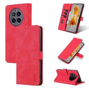 For Huawei Mate 50 / Mate 50E AZNS Skin Feel Calf Texture Flip Leather Phone Case(Red)