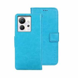 For Infinix Zero Ultra 5G idewei Crazy Horse Texture Leather Phone Case(Sky Blue)