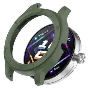 For Huawei Watch GT Cyber PC Hollow Watch Protective Case(Dark Green)