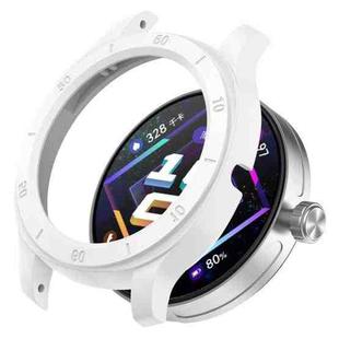 For Huawei Watch GT Cyber PC Hollow Watch Protective Case(White)