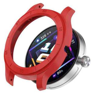 For Huawei Watch GT Cyber PC Hollow Watch Protective Case(Red)