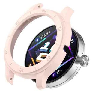 For Huawei Watch GT Cyber PC Hollow Watch Protective Case(Light Pink)