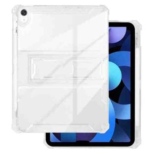 For iPad Air 11 2024 / Air 4 / Air 5 TPU + PC Airbag Full Coverage Shockproof Protective Tablet Case with Pen Slots(Transparent)