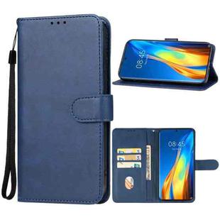 For Tecno Phantom X2 Pro Leather Phone Case(Blue)