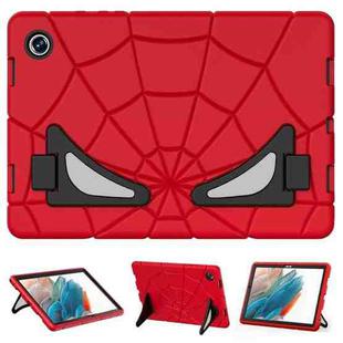 For Samsung Galaxy Tab A8 10.5 2021 Silicone + PC Shockproof Protective Tablet Case(Red+Black)