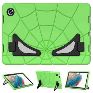 For Samsung Galaxy Tab A8 10.5 2021 Silicone + PC Shockproof Protective Tablet Case(Green+Black)