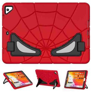 For iPad 9.7 2018 / 2017 / Air 2 Silicone + PC Shockproof Protective Tablet Case(Red+Black)
