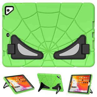 For iPad 9.7 2018 / 2017 / Air 2 Silicone + PC Shockproof Protective Tablet Case(Green+Black)