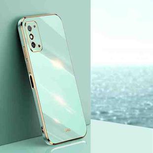 For Honor X30 Max XINLI Straight Edge 6D Electroplate TPU Phone Case(Mint Green)