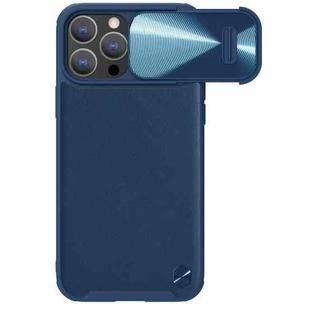 For iPhone 14 Pro Max NILLKIN PC + TPU Magnetic Phone Case(Blue)