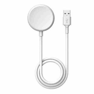 For Google Pixel Watch USB Port Smart Watch Magnetic Charging Cable, Length: 1m(White)