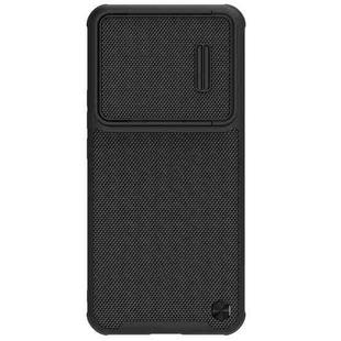 For Xiaomi 12T Pro NILLKIN 3D Textured Camshield PC + TPU Phone Case(Black)