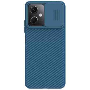 For Xiaomi Redmi Note 12 China NILLKIN Black Mirror Series PC Camshield Full Coverage Dust-proof Scratch Resistant Case(Blue)