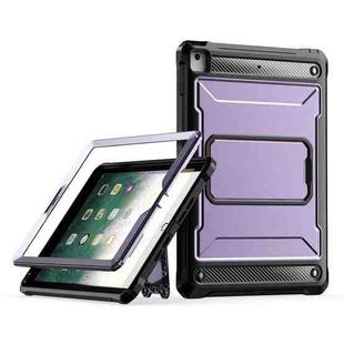 For iPad 9.7 2017/2018 Explorer PC + TPU Tablet Protective Case(Purple)