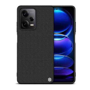 For Xiaomi Redmi Note 12 Pro 5G China NILLKIN Shockproof TPU + PC Textured Phone Case(Black)