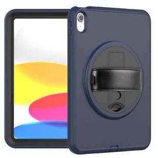 For iPad 10th Gen 10.9 2022 Shockproof TPU + PC Tablet Case(Black+Navy Blue)
