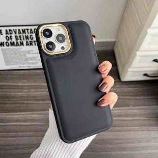 For iPhone 14 Pro Plating TPU Bread Bubble Phone Case(Black)