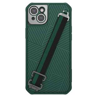 For iPhone 14 Plus NILLKIN Shadow Series Magnetic Magsafe Phone Case(Green)