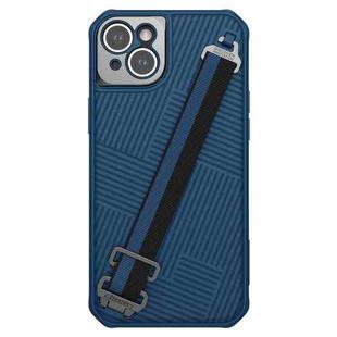 For iPhone 14 Plus NILLKIN Shadow Series Magnetic Magsafe Phone Case(Blue)