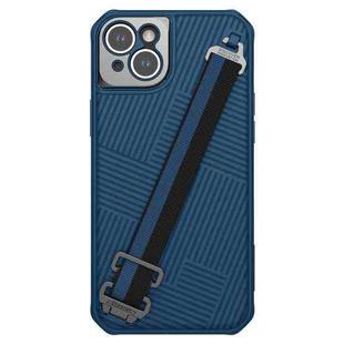 For iPhone 14 Plus NILLKIN Shadow Series TPU Phone Case(Blue)