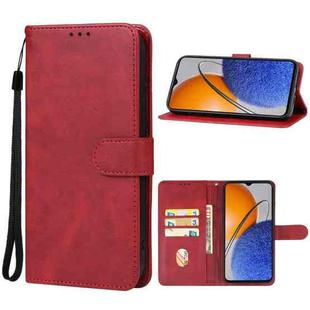 For Huawei Enjoy 50z Leather Phone Case(Red)