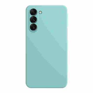 For Samsung Galaxy S23+ 5G Imitation Liquid Silicone Phone Case(Sky Blue)