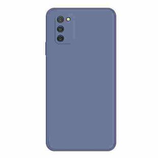 For Samsung Galaxy A02s EU Version Imitation Liquid Silicone Phone Case(Grey)