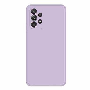 For Samsung Galaxy A52/A52s 5G Imitation Liquid Silicone Phone Case(Purple)
