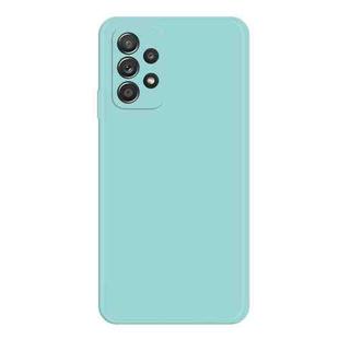 For Samsung Galaxy A52/A52s 5G Imitation Liquid Silicone Phone Case(Sky Blue)