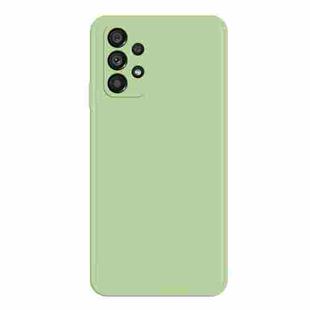 For Samsung Galaxy A73 5G Imitation Liquid Silicone Phone Case(Matcha Green)