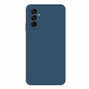For Samsung Galaxy M23 Imitation Liquid Silicone Phone Case(Blue)