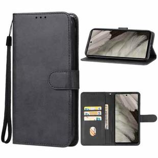 For Google Pixel 7a Leather Phone Case(Black)