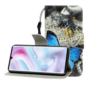 For Galaxy A31 Colored Drawing Horizontal Flip Leather Case with Holder & Card Slot & Wallet(A Butterfly)