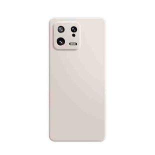 For Xiaomi 13 Imitation Liquid Silicone Phone Case(White)