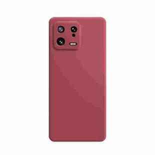 For Xiaomi 13 Imitation Liquid Silicone Phone Case(Red)