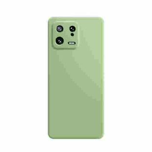 For Xiaomi 13 Imitation Liquid Silicone Phone Case(Matcha Green)