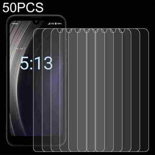 For Orbic Joy 4G RC608L 50pcs 0.26mm 9H 2.5D Tempered Glass Film