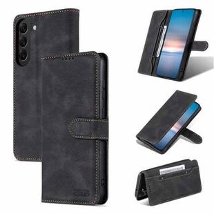 For Samsung Galaxy S23+ 5G AZNS Dream II Skin Feel Flip Leather Phone Case(Black)