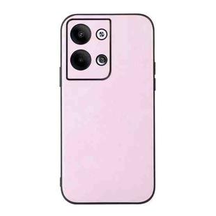 For OPPO Reno9 / Reno9 Pro Cowhide Texture PU Phone Case(Pink)