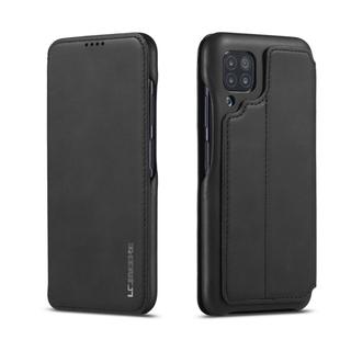 For Huawei P40 Lite / nova 6 SE LC.IMEEKE Hon Ancient Series Horizontal Flip Leather Case with Holder & Card Slot(Black)