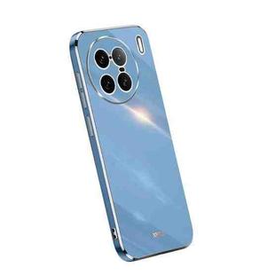 For vivo X90 Pro+ XINLI Straight Edge 6D Electroplate TPU Phone Case(Celestial Blue)