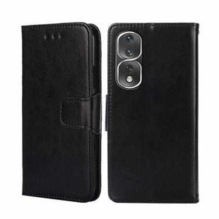 For Honor 80 Pro Crystal Texture Leather Phone Case(Black)