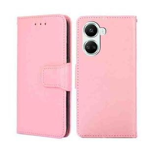 For Huawei nova 10 SE Crystal Texture Leather Phone Case(Pink)