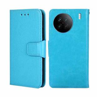 For vivo X90 Crystal Texture Leather Phone Case(Sky Blue)