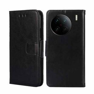 For vivo X90 Pro+ Crystal Texture Leather Phone Case(Black)